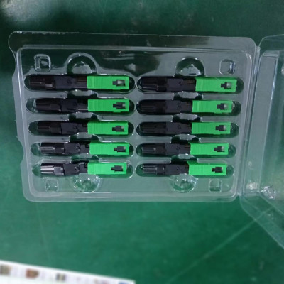 Combo 10 Đầu Fast connector SC/APC single mode, hãng BTON, hàng chính hãng