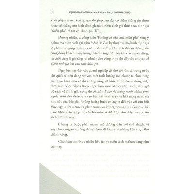 Định Giá Thông Minh - Chinh Phục Người Dùng  - Bản Quyền