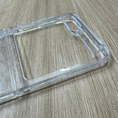 Ốp lưng dành cho Galaxy Z Flip 4 , Z Flip 5 , Z Flip 6 hiệu Likgus trong suốt chống sốc chống ố - hàng chính hãng