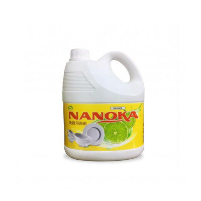 Nước rửa chén, bát hương quế / chanh Nanoka can 1,5L - Hàng Chính Hãng