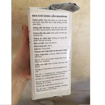 Men khô Mauripan 500g
