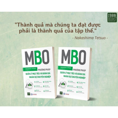 Sách - MBO - Phương Pháp Quản Lý Mục Tiêu Và Đánh Giá Nhân Sự Chuyên Nghiệp - Nakashima Tetsuo - 1980 Books