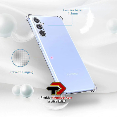 Ốp lưng cho SamSung Galaxy S23 FE trong suốt chống sốc bảo vệ camera sau, gờ 4 góc LIKGUS - Hàng chính hãng