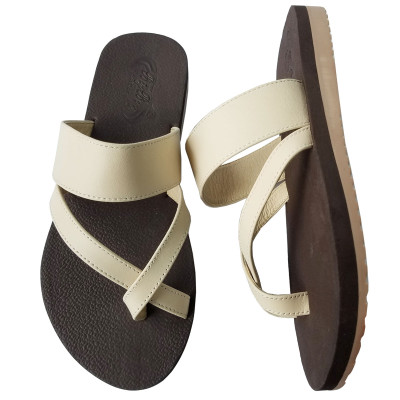 Dép Xỏ Ngón Nữ Da Bò Thật BIGGBEN Cao Cấp DXN53