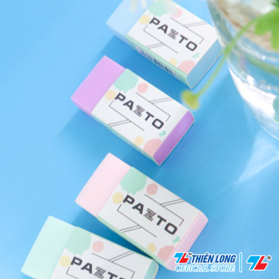 Gôm tẩy không mùi Pastel Pazto Thiên Long E-010 - Màu ngẫu nhiên