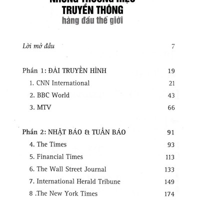 Bí quyết thành công những thương hiệu truyền thông hàng đầu thế giới - Mark Tungate