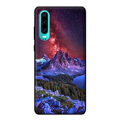 Ốp in cho Huawei P30 Núi Đêm - Hàng chính hãng