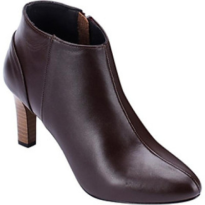 Giày Boot Nữ Da Bò Huy Hoàng HT7038 - Nâu