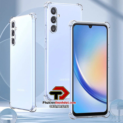 Ốp lưng cho SamSung Galaxy S23 FE trong suốt chống sốc bảo vệ camera sau, gờ 4 góc LIKGUS - Hàng chính hãng