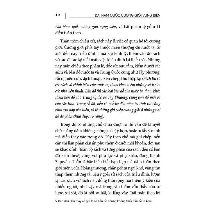 Sách - Đại Nam Quốc Cương Giới Vựng Biên - Hoàng Hữu Xứng - VIETNAMBOOK