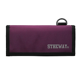 Ví Dài 5THEWAY Tím aka 5THEWAY /solid/ LONG WALLET in BURGUNDY