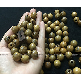 Hạt Gỗ Bách Xanh 10 Ly Loại Gỗ Thơm - Xâu Chuỗi Vòng Tay Vòng Cổ ( Mian .vn )