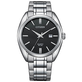 Đồng Hồ Nam Citizen Dây Thép Không Gỉ BI5100-58E - Mặt Đen