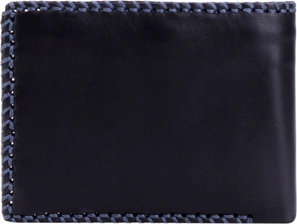 Ví Nam Đan Viền Huy Hoàng HT2135 (12.5 x 10 cm) - Đen