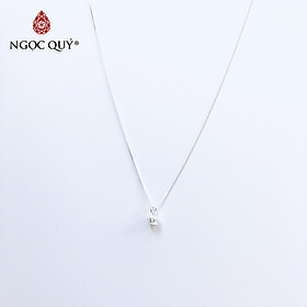Dây chuyền bạc mặt vương miệng - Ngọc Quý Gemstones