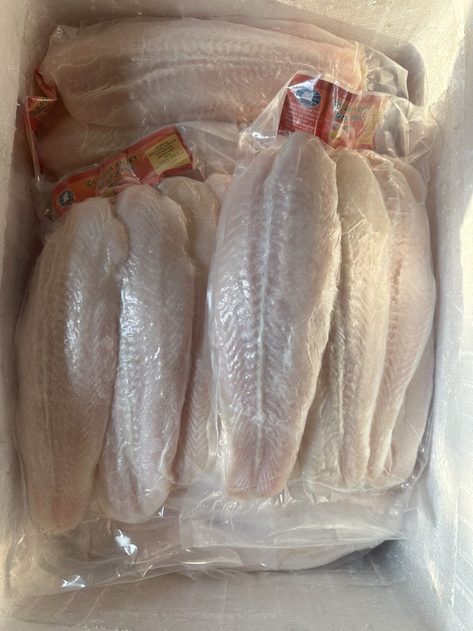 CÁ BASA FILLET ĐÔNG LẠNH SIZE 400 UP