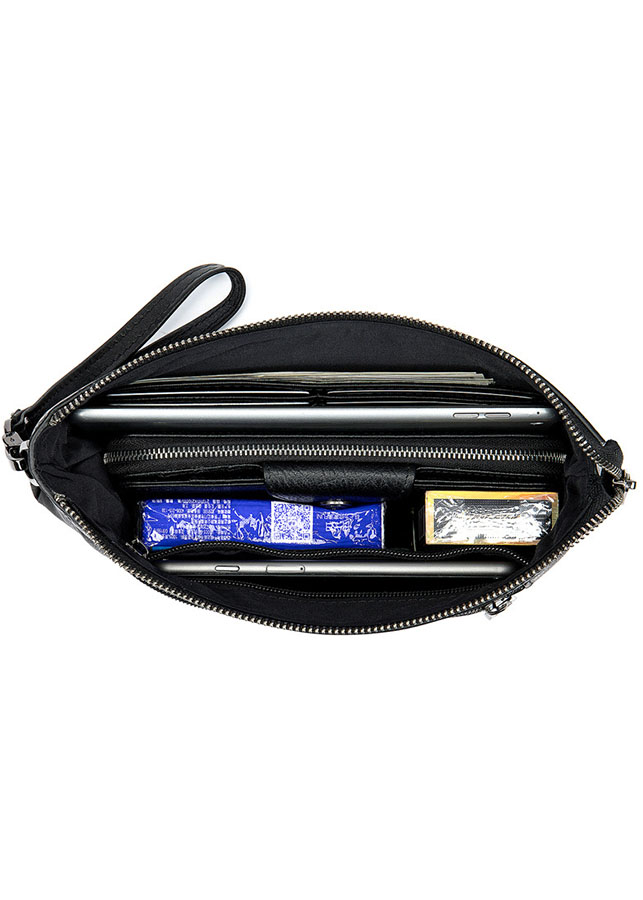 Clutch da thật - Ví cầm tay nam da bò BHM8697
