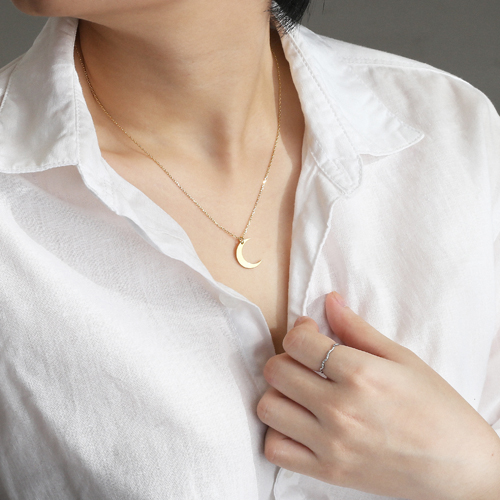 Dây chuyền bạc mặt trăng Gix Jewel DC17