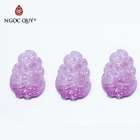 Mặt dây chuyền hồ ly 9 đuôi ruby mệnh hỏa, thổ - Ngọc Quý Gemstones