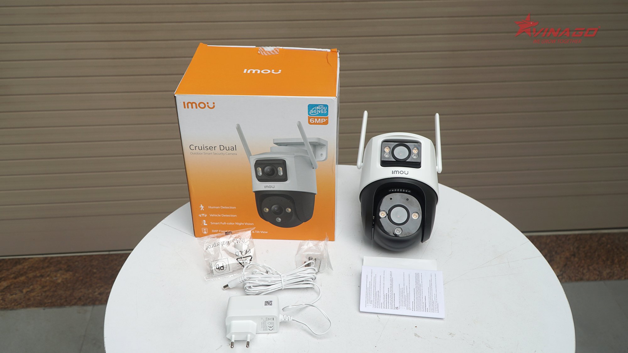 Camera IMOU Ngoài Trời Cruiser Dual 10mpx / 6mpx IPC-S7XP - Hàng Chính Hãng