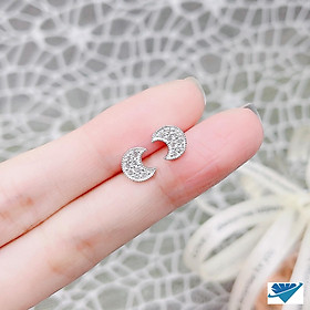 Bông tai bạc khuyên nụ chất liệu bạc s925 MS39b