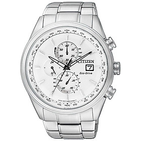 Đồng Hồ Nam Citizen Dây Thép Không Gỉ AT8015-54A - Mặt Trắng (Sapphire)