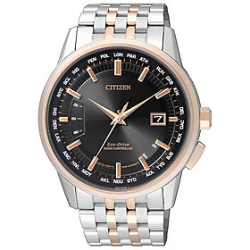 Đồng Hồ Nam Citizen Đa Chức Năng Dây Thép Không Gỉ CB0156-66E - Mặt Đen (Sapphire)