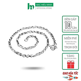 Dây Chuyền Nam Bạc Hiểu Minh DBN057 Bạc Ta 10 chỉ
