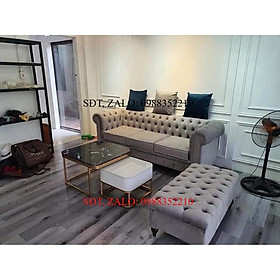 Bàn Ghế Phòng Khách Tân Cổ Điển LUXURY ( Xưởng SX)