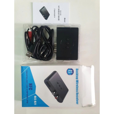 Thiết Bị Nhận Bluetooth, NFC Cho Loa Và Amply Hỗ Trợ Cổng 3.5mm, AV, USB Bộ Thu Phát Bluetooth 5.0 2 in 1 - Chế độ chuyển đổi linh hoạt, Âm Thanh HD, Độ Trễ Thấp, Khoảng Cách Trên 10m Chip thông minh, Cổng kết nối đa dạng RCA AUX USB - Hàng Chính Hãng