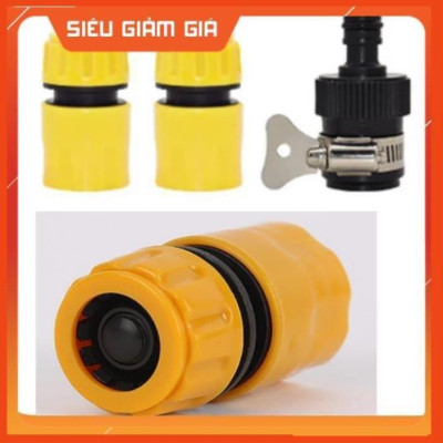 Bộ dây vòi xịt nước rửa xe, tưới cây . tăng áp 3 lần, loại 7m, 10m 206701-2 đầu đồng, cút, + tặng túi đựng bút