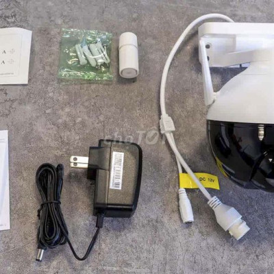 Camera Wifi Ngoài Trời EZVIZ C8W 4M 2K Quay 360 Độ, Màu Ban Đêm, Đàm Thoại 2 Chiều, Nhận Diện Người Bằng AI - Hàng Chính Hãng