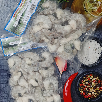 Tôm sú thịt sinh thái Seaprodex kích cỡ 31/40-250gr.