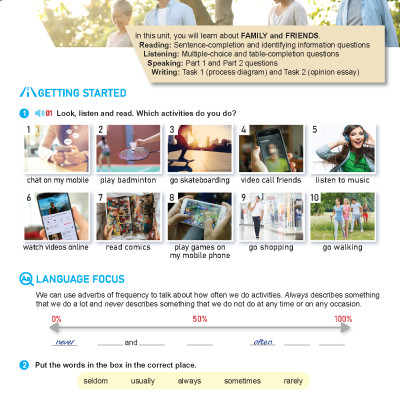 My IELTS Book 1A PREPARATION COURSE Student