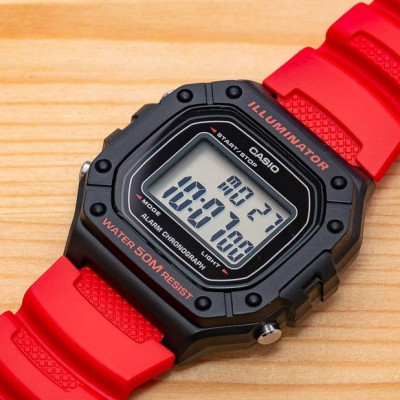 Đồng hồ nam dây nhựa Casio W-218H-4BVDF