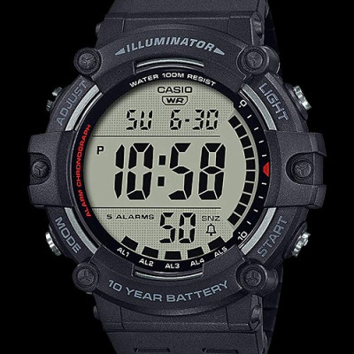 Đồng Hồ Casio Nam AE-1500WH-1AV Dây Nhựa _Pin 10 Năm _ Chống Nước 100M