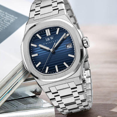 Đồng hồ nam chính hãng IW Carnival IW721G-10,kính sapphire,chống xước,chống nước 50m,Bh 24 tháng,máy cơ (automatic)