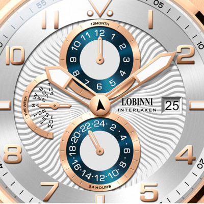 Đồng hồ nam chính hãng Lobinni No.16053-9