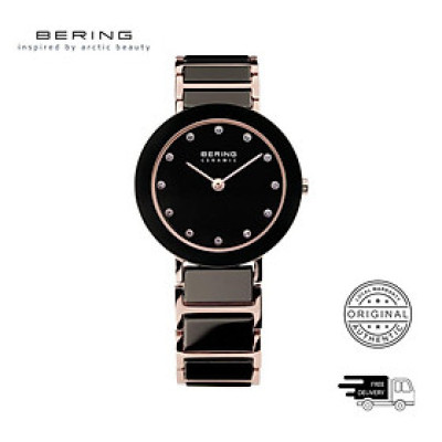 Đồng Hồ Nữ Bering Ceramic Màu Đen 11429-746