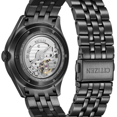 Đồng Hồ Citizen C7 Dây Thép Không Gỉ NH8395-77E - Mặt Đen