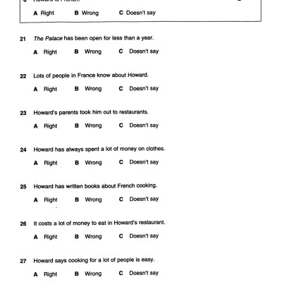 Cambridge Key English Test 3 with Answers 
