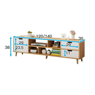 - Kệ để TV bằng gỗ cao cấp - Kệ TV phong cách hiện đại sang trọng BAH014
