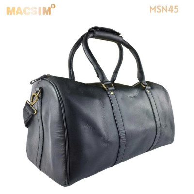 Túi Da Thật Macsim  MSN45  – Da Bò Nguyên Miếng Loại 1 | Cổ Điển – Bền Bỉ – Sang Trọng