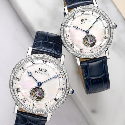 Đồng hồ nam chính hãng IW CARNIVAL IW626G-1 Kính sapphire ,chống xước ,Chống nước 30m ,Bảo hành 24 tháng,Máy cơ (Automatic),dây da cao cấp, thiết kế đơn giản dễ đeo