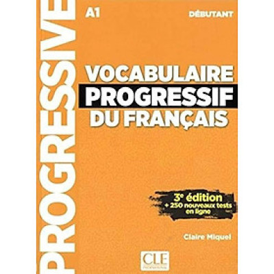 Sách tiếng Pháp - Vocabulaire Progressive Du Français A1 Débutant
