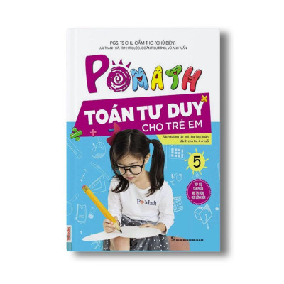 Sách - Pomath - Toán Tư Duy Cho Trẻ Em 4 - 6 Tuổi - Combo 6 Cuốn - MCBooks