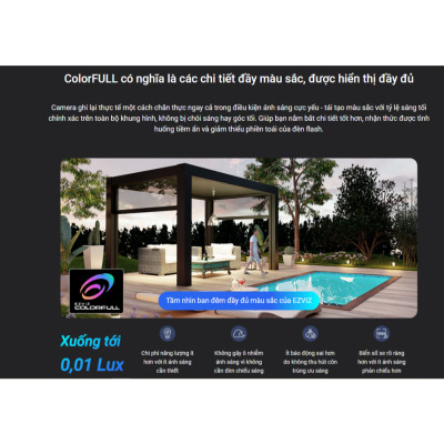 Camera Wi-Fi Quay Quét 360° Ezviz H8x 2K⁺ AI - Hàng chính hãng