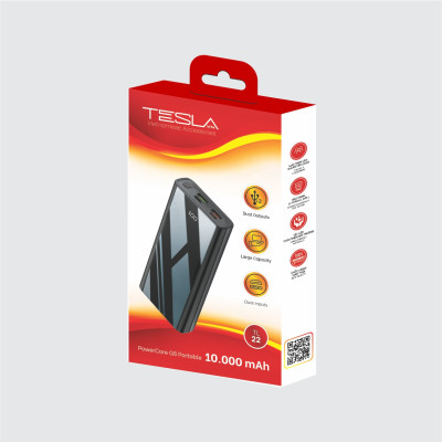 Pin sạc dự phòng hàng chính hãng TESLA TL22 màn hình Led 10.000mAh | Bảo hành 12 tháng 1 đổi 1 | Made in Việt Nam