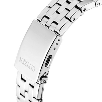 Đồng Hồ Nam Citizen Dây Thép Không Gỉ AK5000-54A - Mặt Trắng