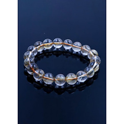 Vòng thạch anh tóc vàng by Anqlo Lusso 11mm-7A